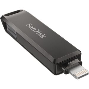Alternative view of SanDisk iXpand Flash Drive Luxury 128GB - Type-C / Lightning