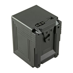 Alternative view of Jupio BVM0013 (V-Mount  *ProLine* Square V-Mount battery (Cine-cameras/RED Raven/Dragon/...) 14.8v 12800mAh (190Wh) - LED Indicator, D-Tap and USB 5v DC Output)