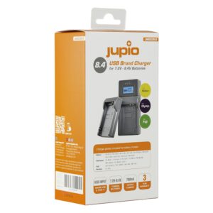 Alternative view of Jupio LNI0038V2 (Nikon  Jupio USB Brand Charger for Nikon/ Fuji/ Olympus 7.2V-8.4V batteries)