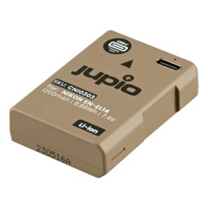 Alternative view of Jupio CNI0303 (Nikon  EN-EL14A *ULTRA C* (USB-C input) 1200mAh)
