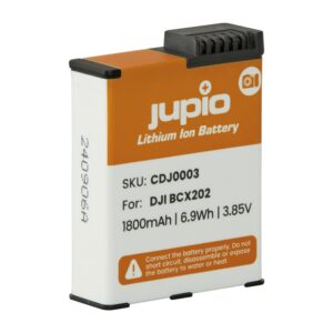 Alternative view of Jupio CDJ0003 (DJI  DJI Osmo Action 3/4 BCX202 battery 1800mAh)