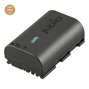 Jupio CCA0305 (Canon  LP-E6P *ULTRA C* (USB-C input) 2600mAh (6A continuous discharge) 18.7Wh)