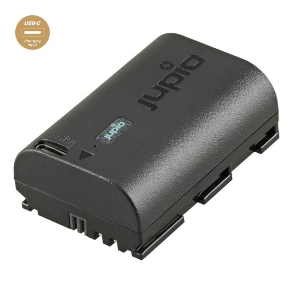 Jupio CCA0305 (Canon  LP-E6P *ULTRA C* (USB-C input) 2600mAh (6A continuous discharge) 18.7Wh)