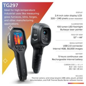 FLIR TG297 Warmtebeeldcamera - Afbeelding 5