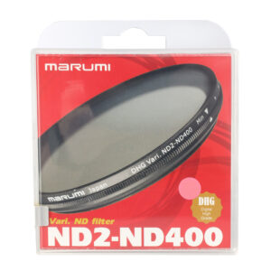 Marumi Grijs Variabel Filter DHG ND2-ND400 62 mm - Afbeelding 2