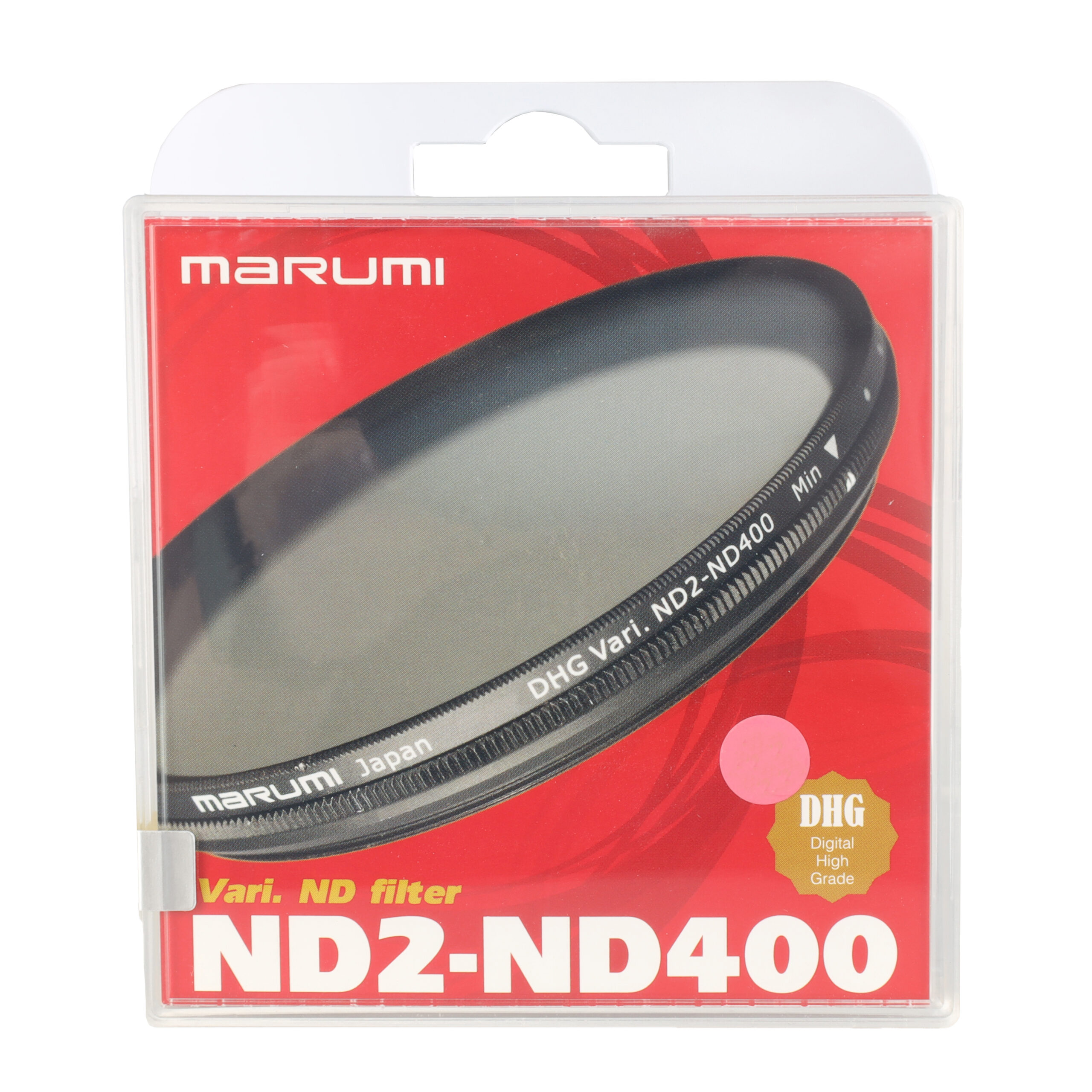 Marumi Grijs Variabel Filter DHG ND2-ND400 72 mm - Afbeelding 2