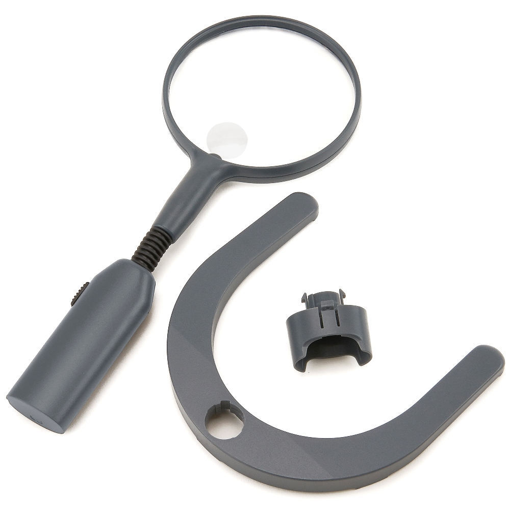 Carson Flexibele Tafelloep met LED 2x110mm - Afbeelding 4