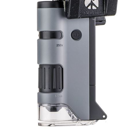 Carson Handmicroscoop MP-250 MicroFlip 100-200x met Smartphone Adapter - Afbeelding 4