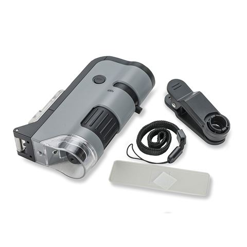 Carson Handmicroscoop MP-250 MicroFlip 100-200x met Smartphone Adapter - Afbeelding 7