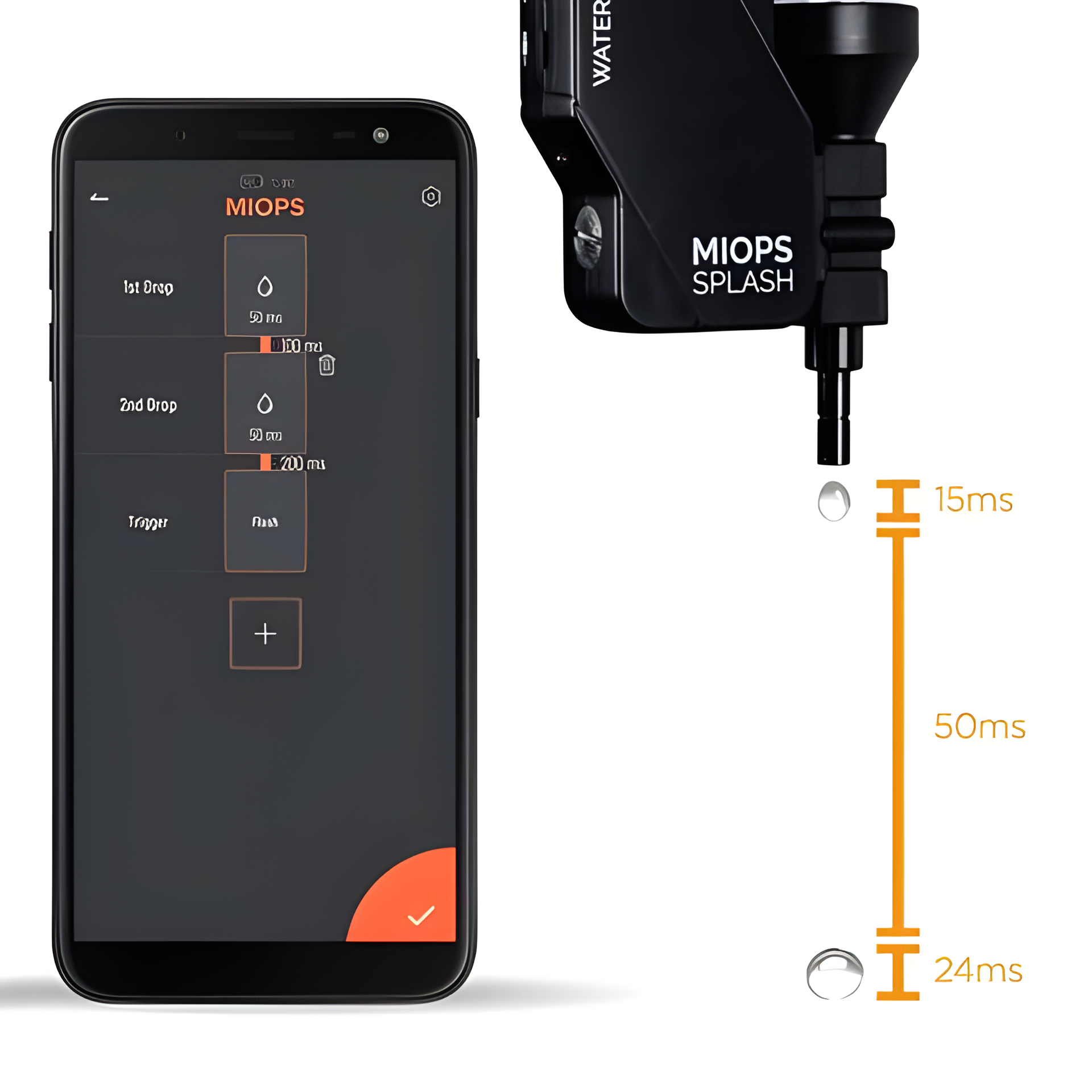 Miops Splash V2 Waterdruppel Pro Kit S2 - Afbeelding 3