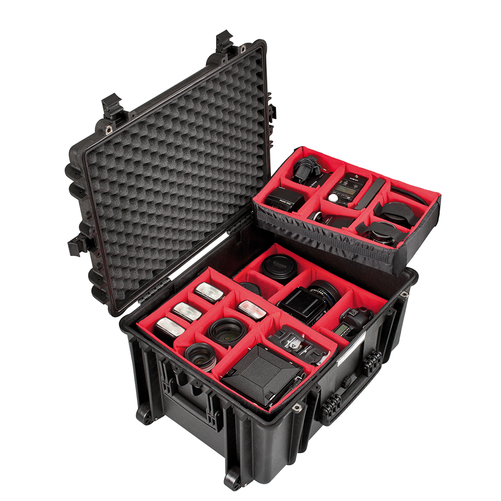 Explorer Cases 5833 Koffer Zwart met Vakverdeler