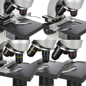 Byomic Microscoop 3,5 inch LCD Deluxe 40x - 1600x in Koffer - Afbeelding 4