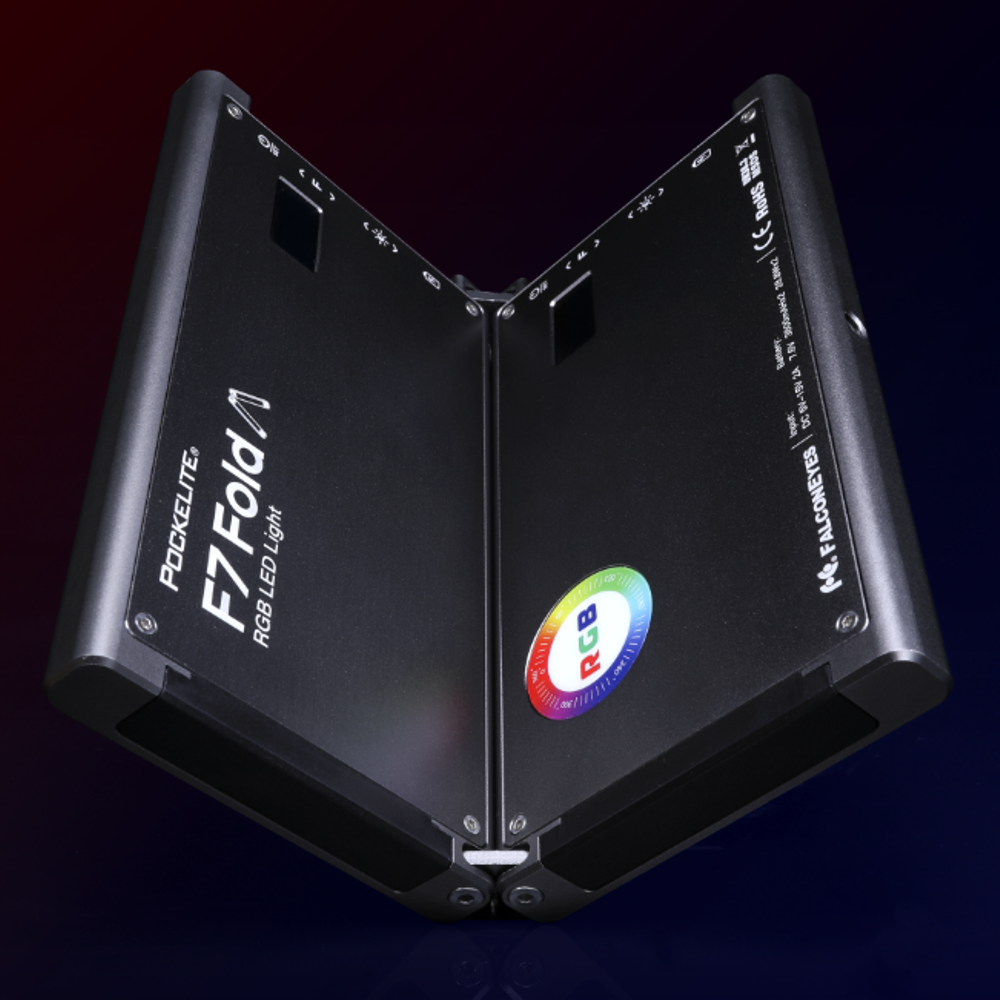 Falcon Eyes RGB LED Lamp PockeLite F7 Fold - Afbeelding 5