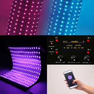 Falcon Eyes Flexibel RGB LED Paneel RX-836-K1 112x46,5 cm - Afbeelding 5