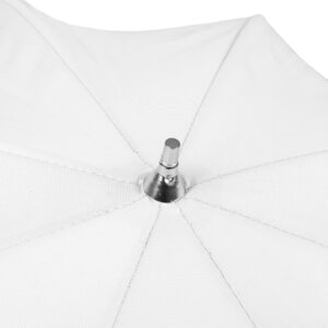 Falcon Eyes Flitsparaplu UR-32S Zilver/Wit 80 cm - Afbeelding 4
