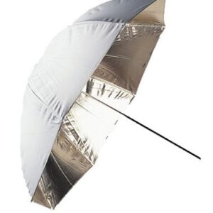 Falcon Eyes Flitsparaplu UR-32G Goud/Wit 80 cm