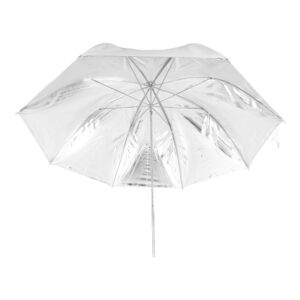Falcon Eyes Flitsparaplu UR-48S Zilver/Wit 122 cm - Afbeelding 3