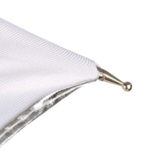 Falcon Eyes Flitsparaplu UR-48S Zilver/Wit 122 cm - Afbeelding 5