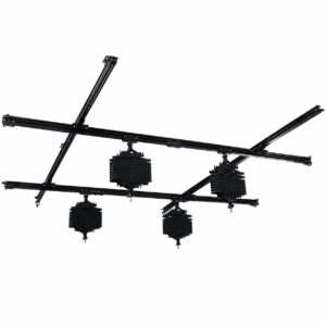 Falcon Eyes Plafond Railsysteem B-3030D 3x3 m incl. 4 pantografen
