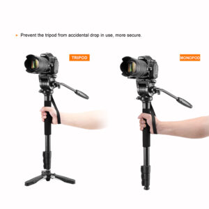 Nest Video Monopod NT-329M H145 cm - Afbeelding 4
