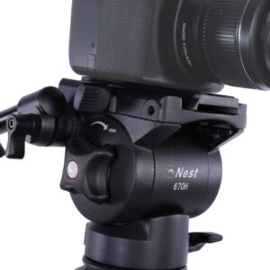 Nest Video Statief NT-670 + Vloeistofgedempte Kop - Afbeelding 3