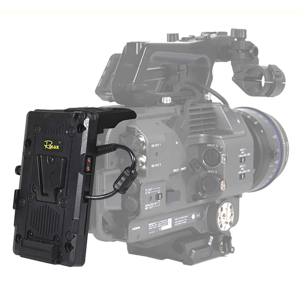 Rolux V-Mount Battery Plate RL-GDX9 voor Sony FX9 - Afbeelding 2