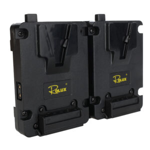 Rolux Duo Mini V-Mount Battery Plate RL-AC16S - Afbeelding 4