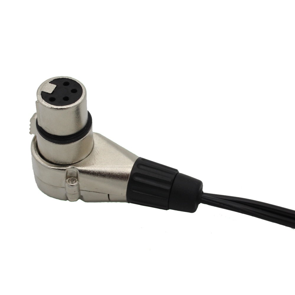 Rolux 4-pins XLR Female met Male D-tap RL-C5 - Afbeelding 2