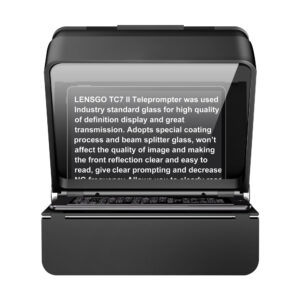 Lensgo Teleprompter Autocue TC7II Ultimate Kit - Afbeelding 4