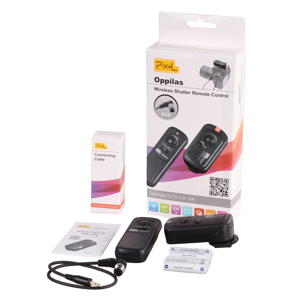 Pixel Draadloze Afstandsbediening RW-221/DC0 Oppilas voor Nikon - Afbeelding 3