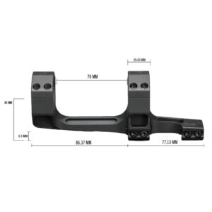 Vortex Precision Extended Cantilever 30mm 20 moa - Afbeelding 3