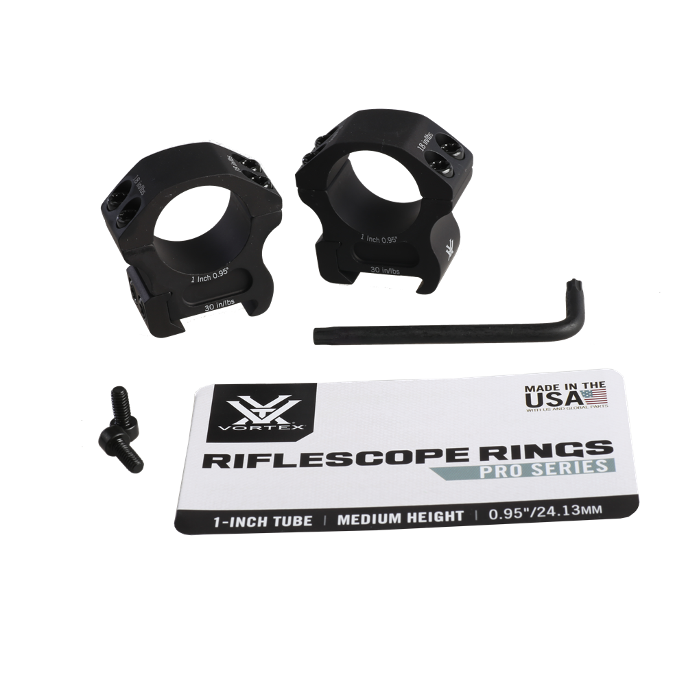 Vortex Pro Series Montageringen PR1-M 25,4 mm Medium - Afbeelding 2
