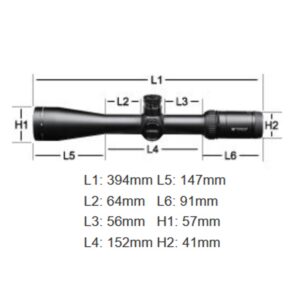 Vortex Viper HS-T 4-16x44 Richtkijker, VMR-1 Dradenkruis (MRAD) - Afbeelding 6