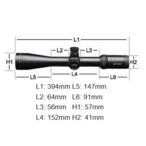 Vortex Viper HS LR 4-16x50 Richtkijker, Dead-Hold BDC Dradenkruis (Long Range, MOA) - Afbeelding 7