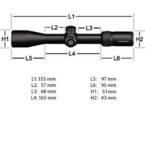 Vortex Diamondback Tactical 4-16x44 FFP Richtkijker, EBR-2C Dradenkruis (MOA) - Afbeelding 5