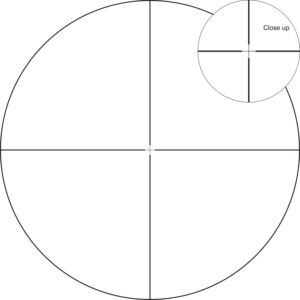 Vortex Crossfire II 2-7x32 Richtkijker Scout Scope, V-Plex Recticle (MOA) - Afbeelding 4