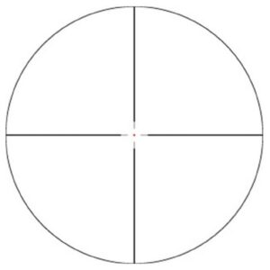 Vortex Crossfire II 3-9x40 Rifle Scope, V-Brite Dradenkruis (MOA) - Afbeelding 5