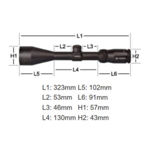 Vortex Crossfire II 3-9x50 Richtkijker, V-Brite Dradenkruis (MOA) - Afbeelding 7