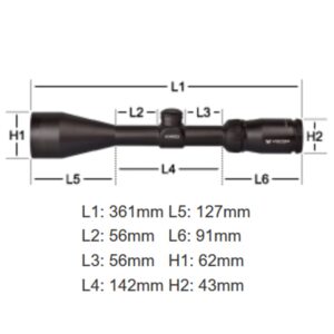 Vortex Crossfire II 4-12x50 AO Richtkijker, Dead-Hold BDC Dradenkruis (MOA) - Afbeelding 7