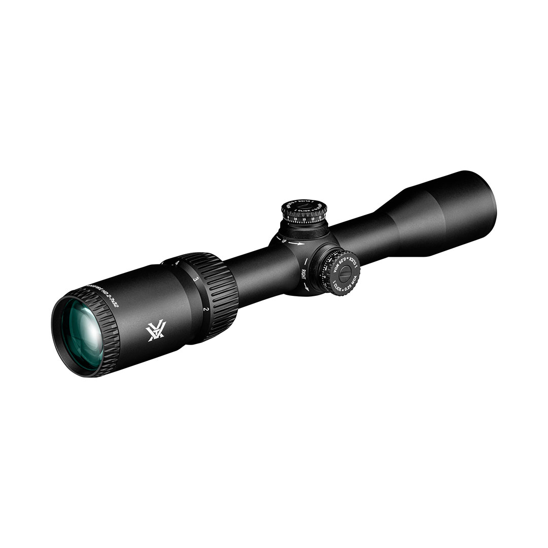 Vortex Crossfire HD 2-7x32 Richtkijker Rimfire, V-Plex Dradenkruis (MOA) - Afbeelding 4