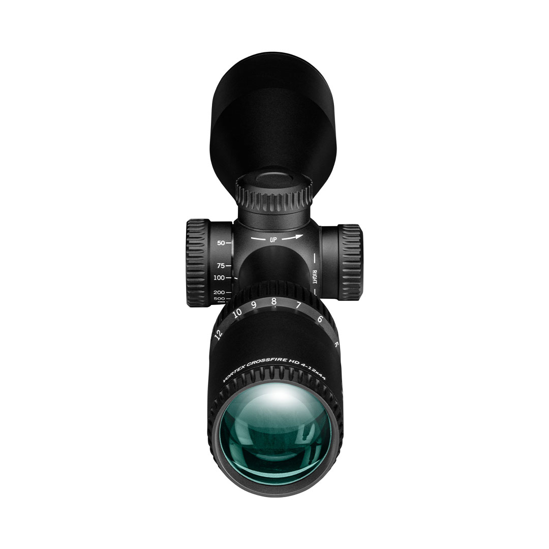 Vortex Crossfire HD 4-12x44 Richtkijker, WideRange Plex Dradenkruis (MOA) - Afbeelding 2
