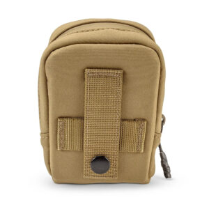 Alternative view of Vortex GlassPak Pro Small Zipper Pouch-Tan