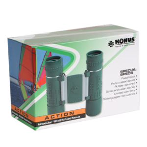 Konus Verrekijker Action 10x25 Fix Focus - Afbeelding 4
