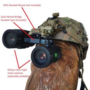 SiOnyx Aurora Dual Helm Bridge (Dovetail) - Afbeelding 6