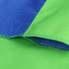 StudioKing Achtergronddoek 2,7x5 m Blauw/Groen