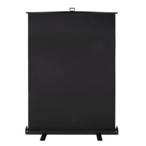 StudioKing Roll-Up Achtergrondscherm FB-150200FB 150x200 cm Zwart - Afbeelding 2