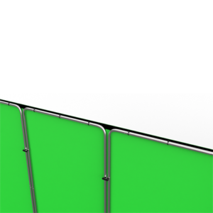 StudioKing Panoramische Achtergrond Green Screen FSF-240900PT 240x900cm - Afbeelding 4