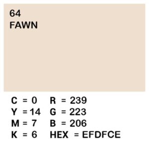 Superior Achtergrondpapier 64 Fawn 1,35 x 11m - Afbeelding 5
