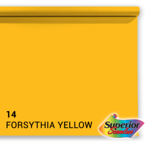 Superior Achtergrondpapier 14 Forsythia Yellow 2,72 x 11m
