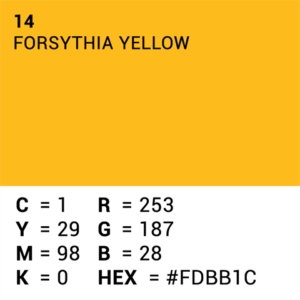Superior Achtergrondpapier 14 Forsythia Yellow 2,72 x 11m - Afbeelding 5
